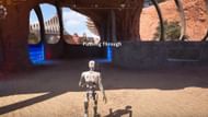 Pushing Through Puzzle in The Talos Principle 2. (Image via Devolver Digital)